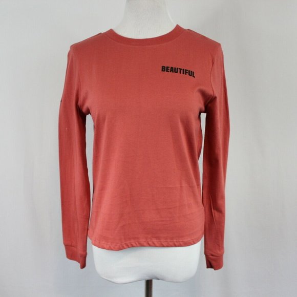 💚Attitude Not Included Long Sleeve T Shirt XS NWT - Picture 1 of 8